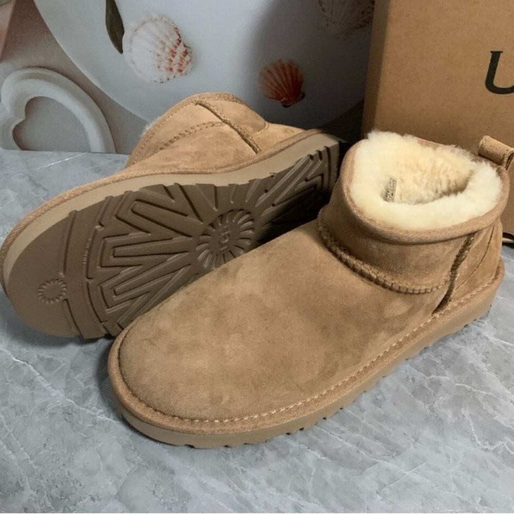 UGGTan Suede Ankle Boots
